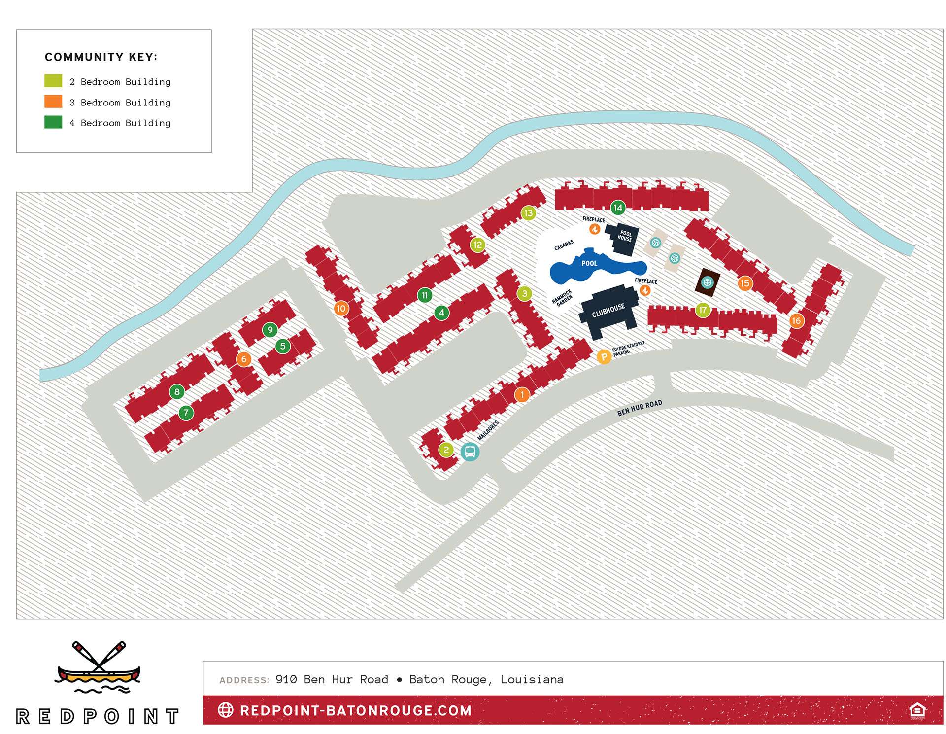 Community Map - Redpoint Baton Rouge